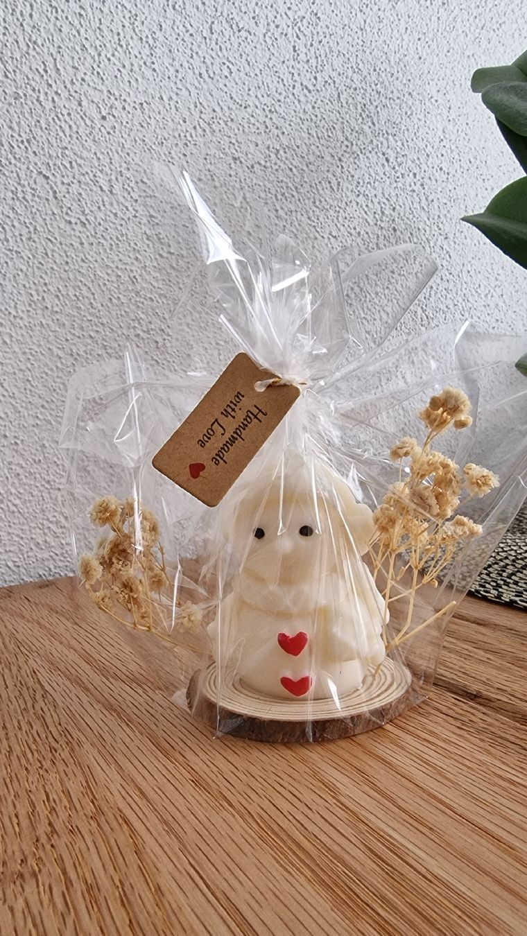 Candele: Handgemachte Kerze, Geschenkidee, Winterdeko, Neu! – Nuovo e nell'imballaggio originale da Schaffhausen venduto da Denise-95 1