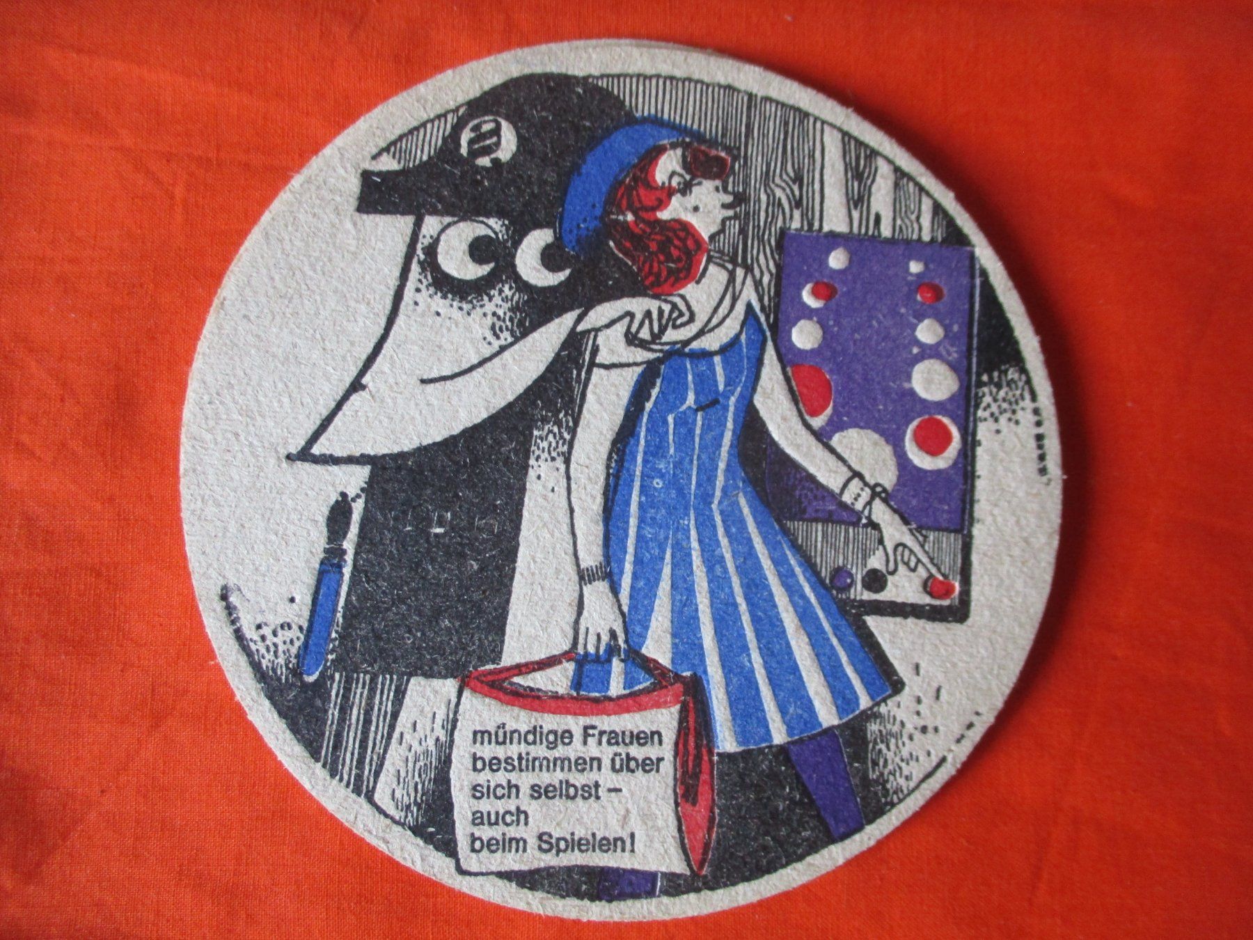 Sottobicchieri: Bierdeckel Basel, Bürgertanz 1979 – Usato da Birsfelden venduto da alles-muss-raus