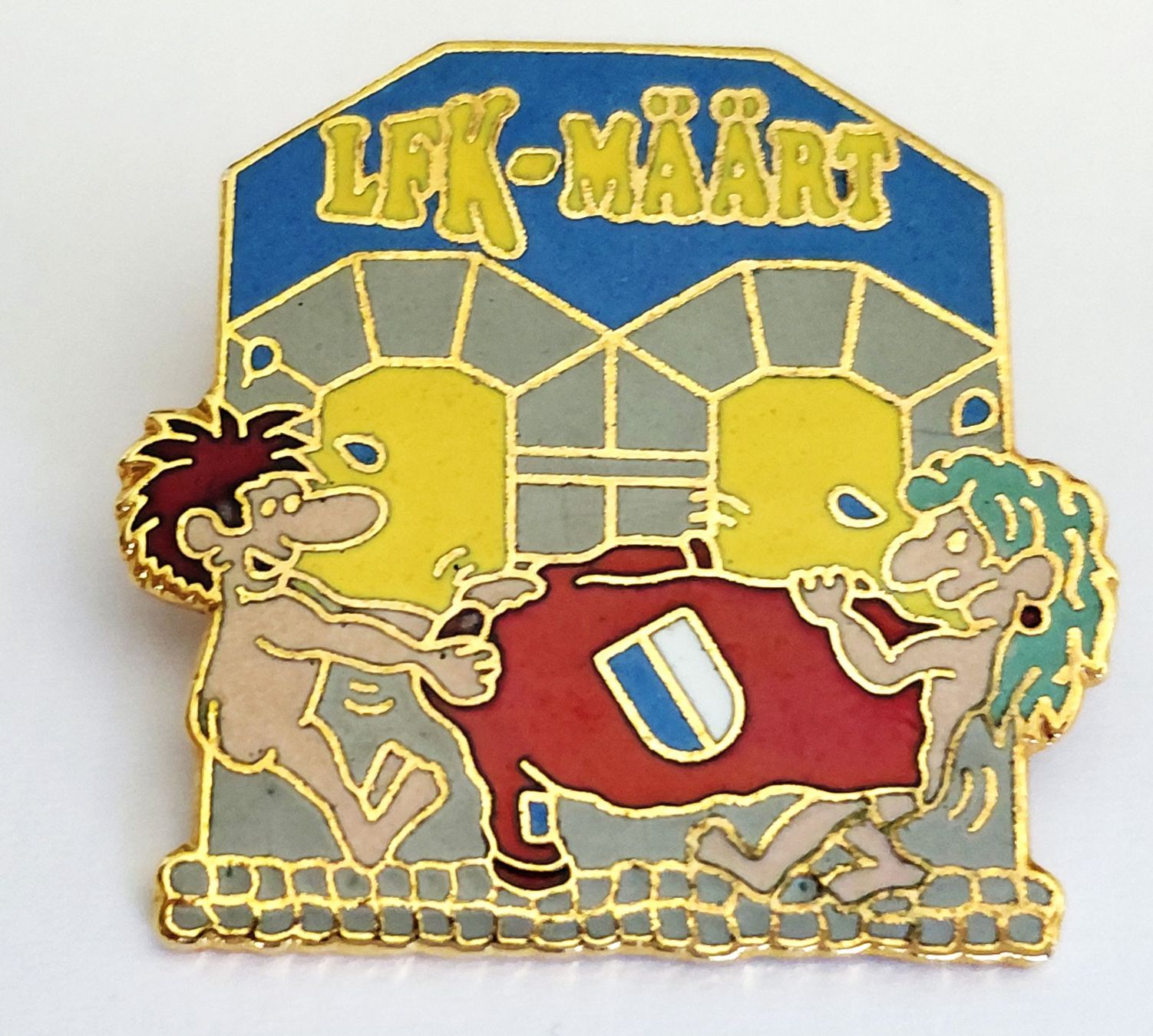 Plaketten & Abzeichen: PIN LFK Lozärner Fasnachtskomitee "LFK  Määrt" – Gebraucht aus Luzern von qualifair