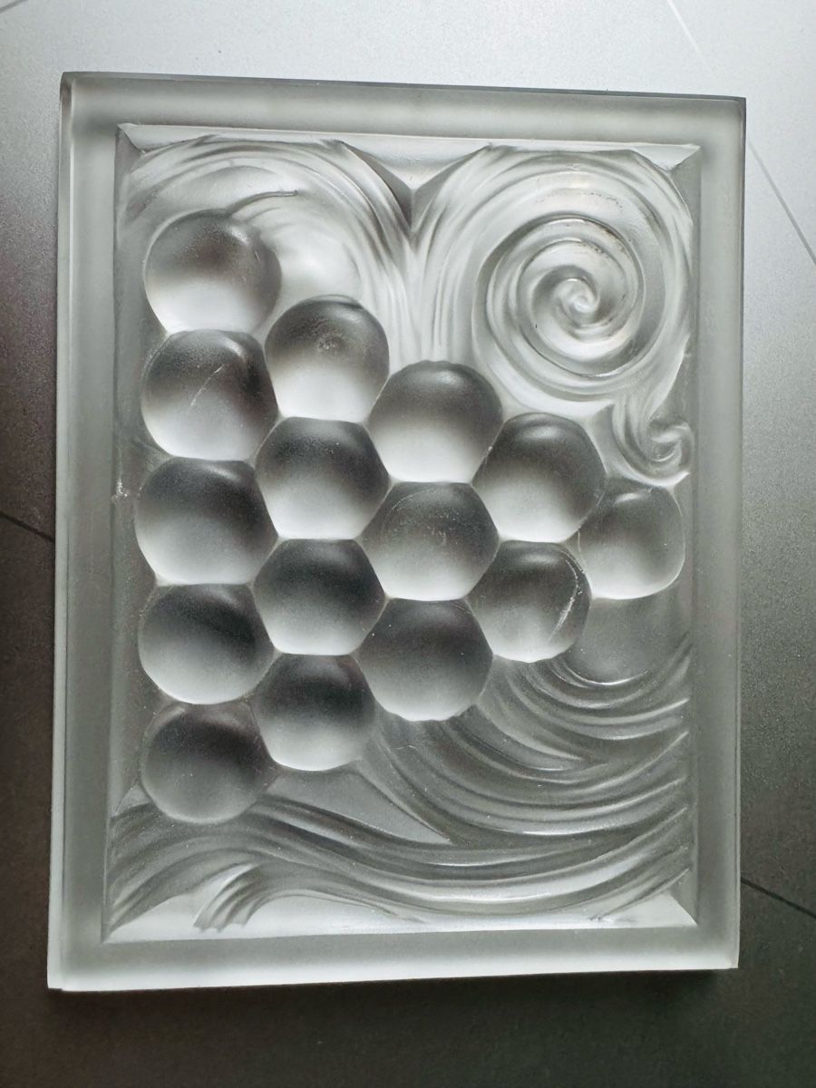 Lalique Tutte le decorazioni: Rare Lalique "Raisins" decorative panel - post 1978 – Usato da Zürich venduto da cru_rbn9