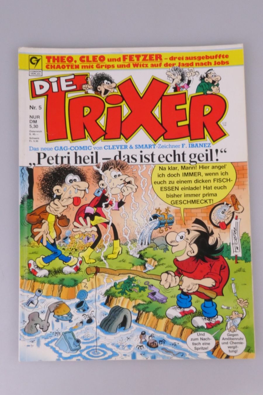 Comics: Die Trixer Comic Nr. 1, 3, 5 und 9 – Gebraucht aus Volketswil von brockipfannenstil 3