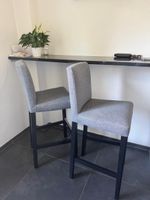 2x IKEA BERGMUND Barhocker zu verkaufen