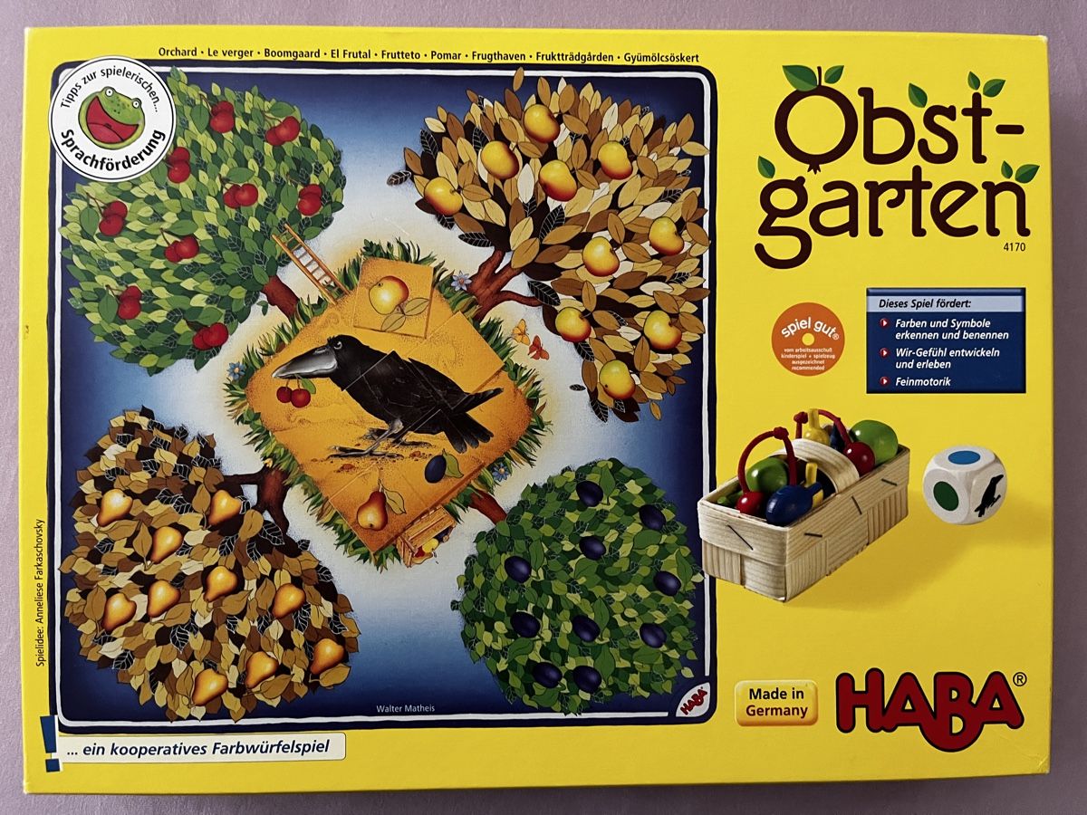 Haba Giochi: Haba Spiel Obstgarten  – Usato da Winterthur venduto da Sabbia99