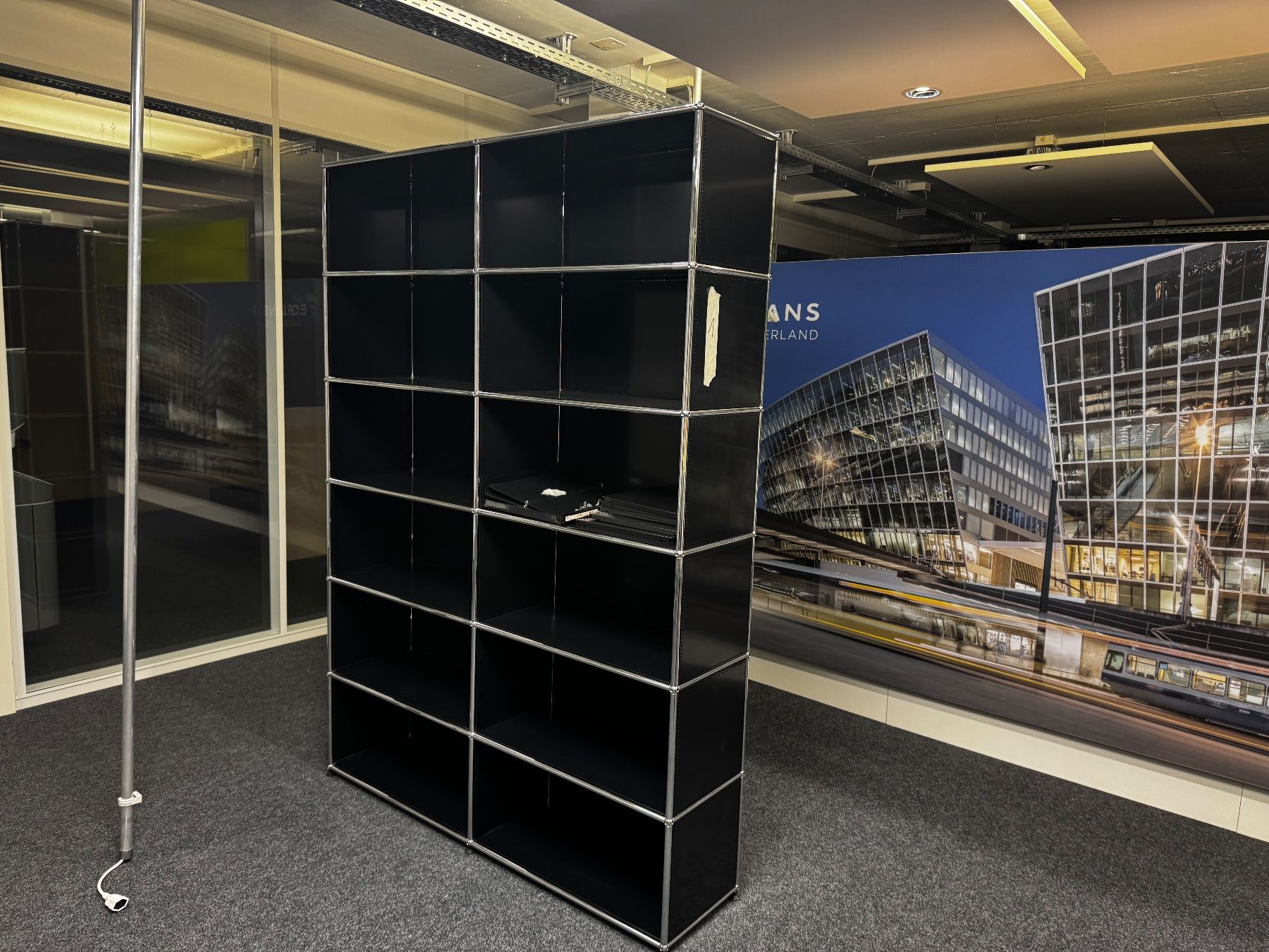 USM Scaffali: Usm Möbel/Regal  in schwarz Lieferung Gratis – Usato da Thun venduto da Thuno6