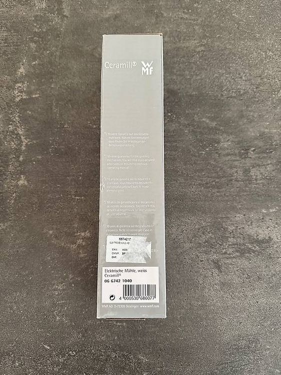 WMF Lot De 3 Moulins à Épices Ceramill De Luxe - Acier Inoxydable Élégant Et Pratique