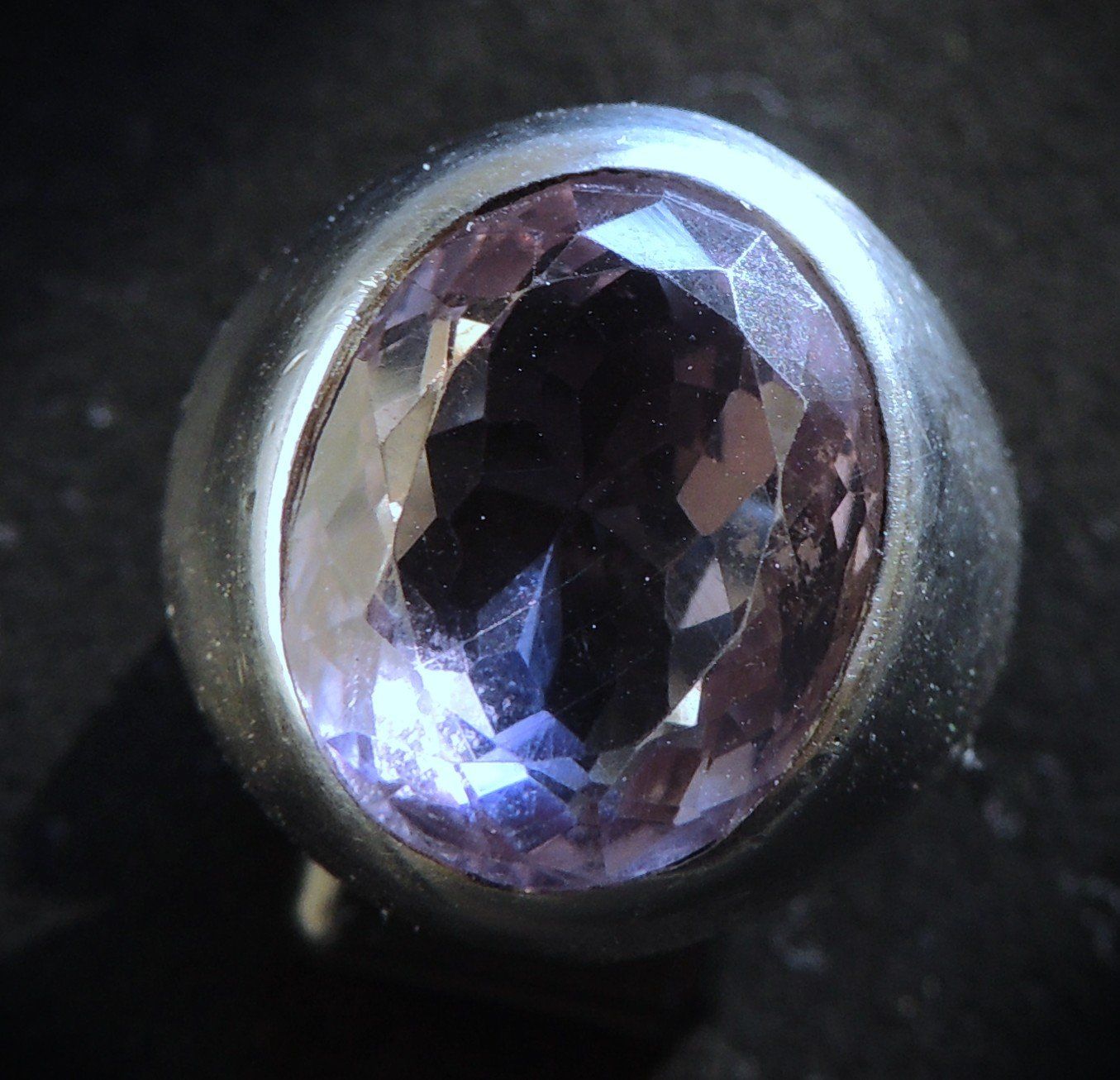 Anelli: Amethyst Silber 925 Fingerring Gr. 59 – Usato da Waldenburg venduto da schaller707 2