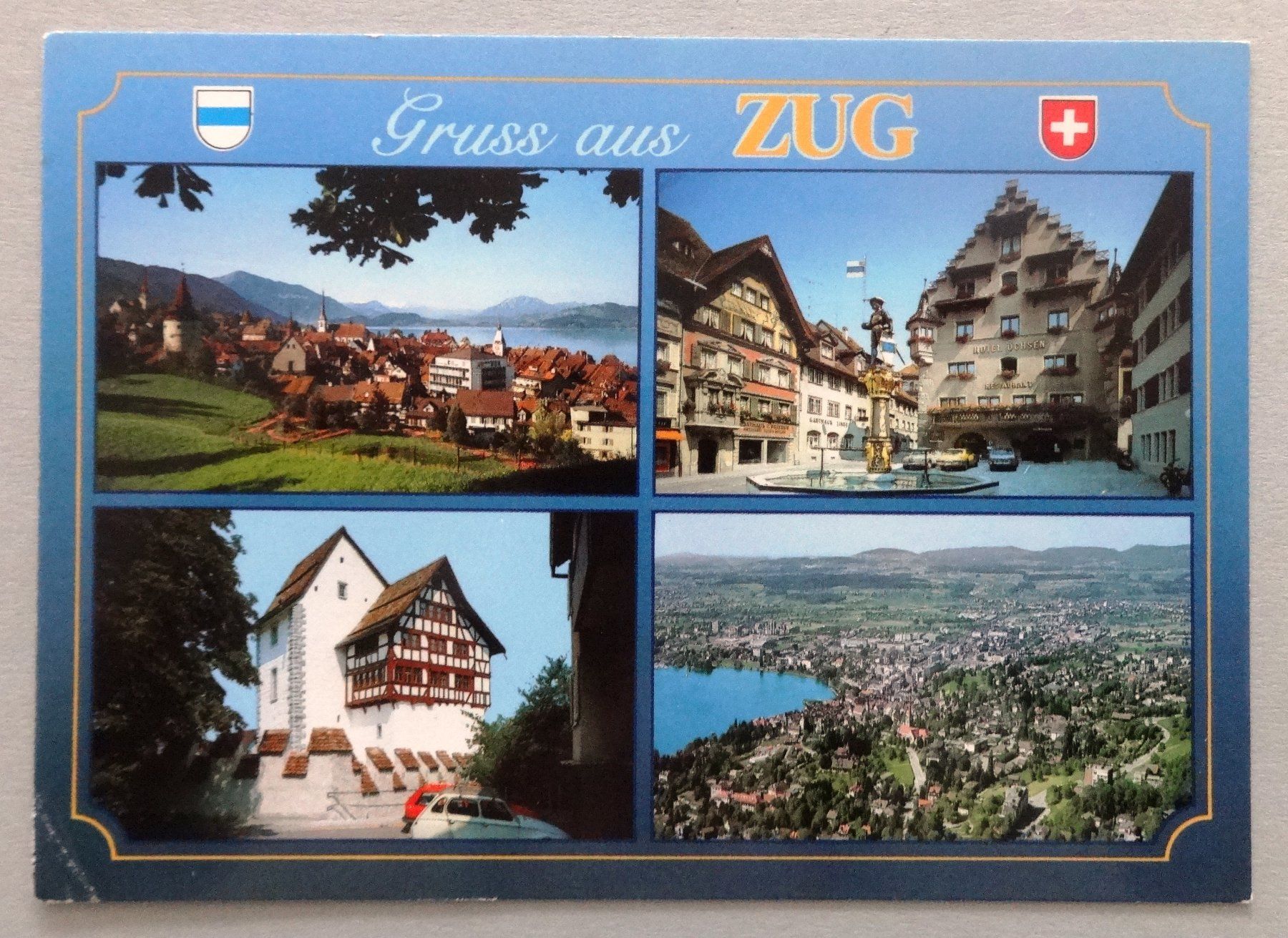Ansichtskarten: Zug, Zentralschweiz – Defekt aus Fétigny von Billy2miny
