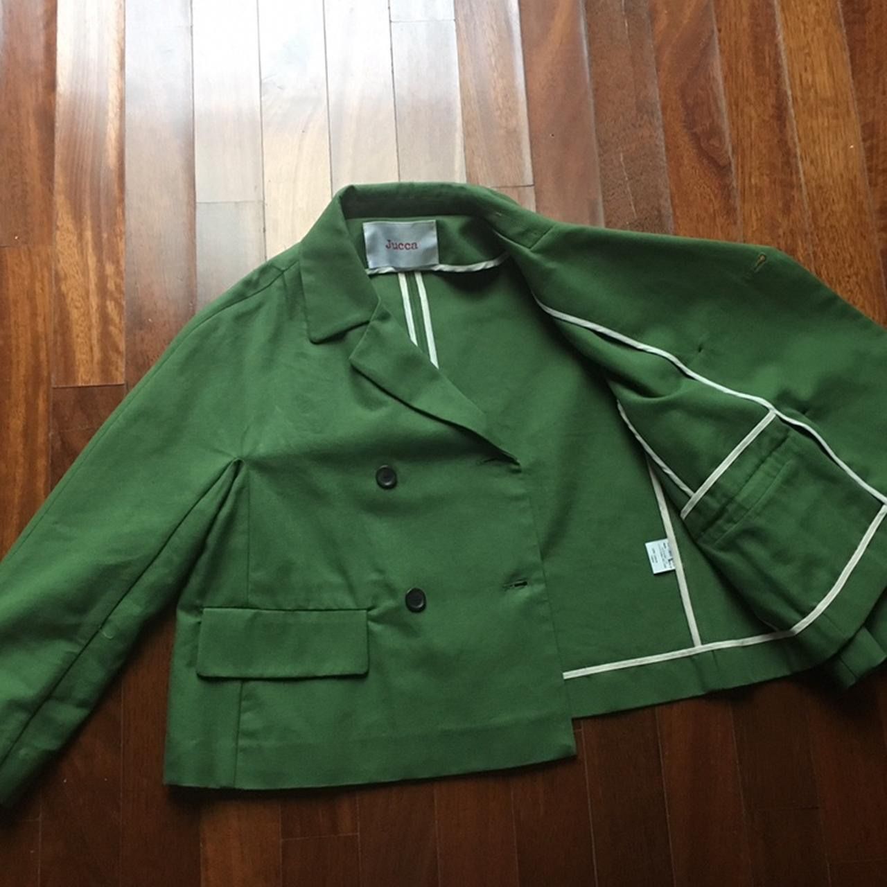 Giacche: Giacca caban in cotone verde Jucca, taglia IT40 – Usato da Basel venduto da mel_5fzy 2