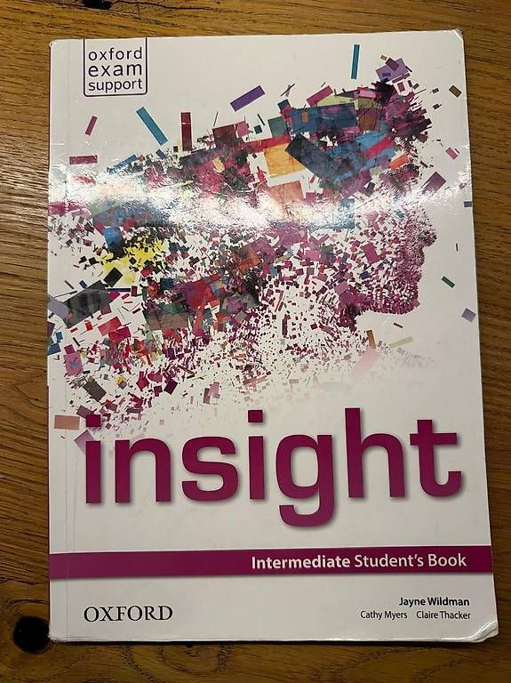 Libri: insight: Intermediate Student's Book - Jayne Wildman – Usato da Fehraltorf venduto da eli_x28b