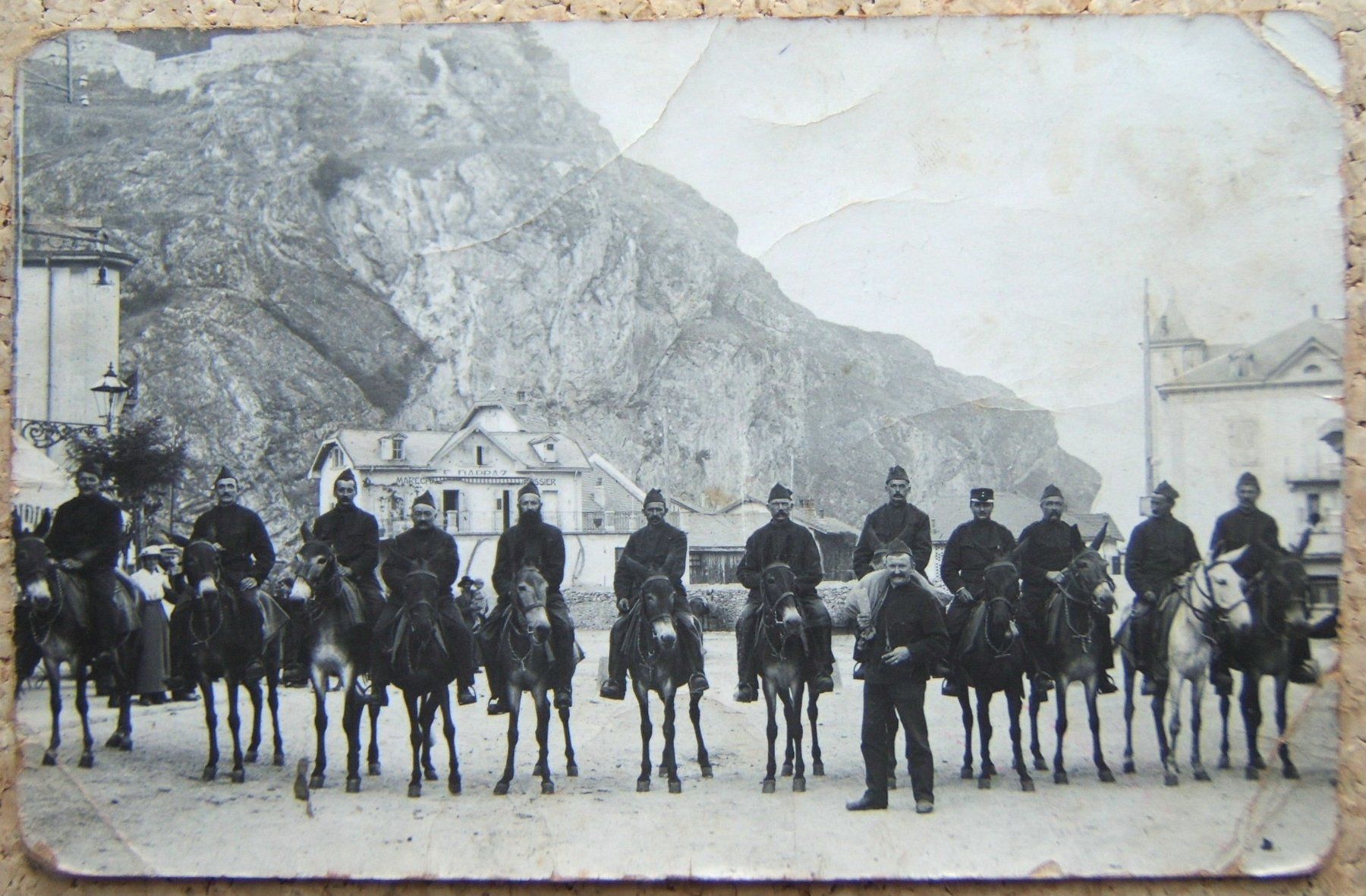 Cartoline postali: AK SCHWEIZER MILITÄR ZU PFERD ? – Nuovo (secondo la descrizione) da Brunnen venduto da Nonne04