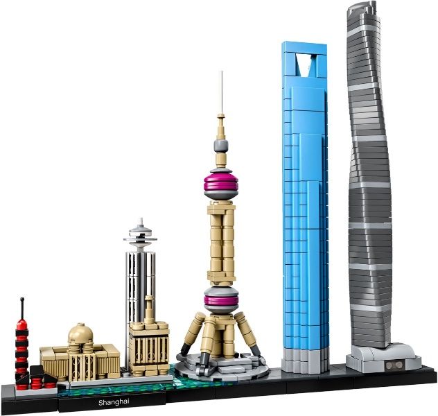 Lego Kit di costruzioni: Shanghai - LEGO Architecture - 21039-1 – Nuovo e nell'imballaggio originale da Effretikon venduto da BrickEscape