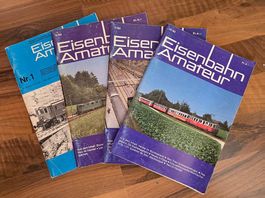 4x eisenbahn amateur 1981/82