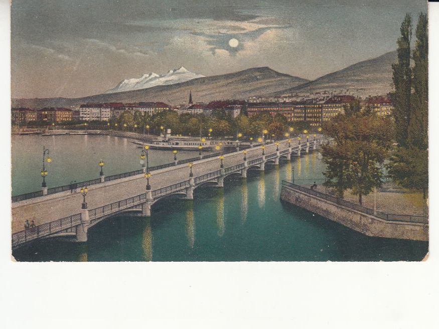 Cartoline postali: Genève ca. 1910 – Usato da Bürglen TG venduto da StampGraf