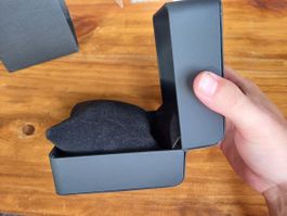 3 Schwarze Uhrenboxen - coffrets à montres noirs