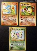 Pokemon Japanese Southern Islands Onix Primeape Butterfree