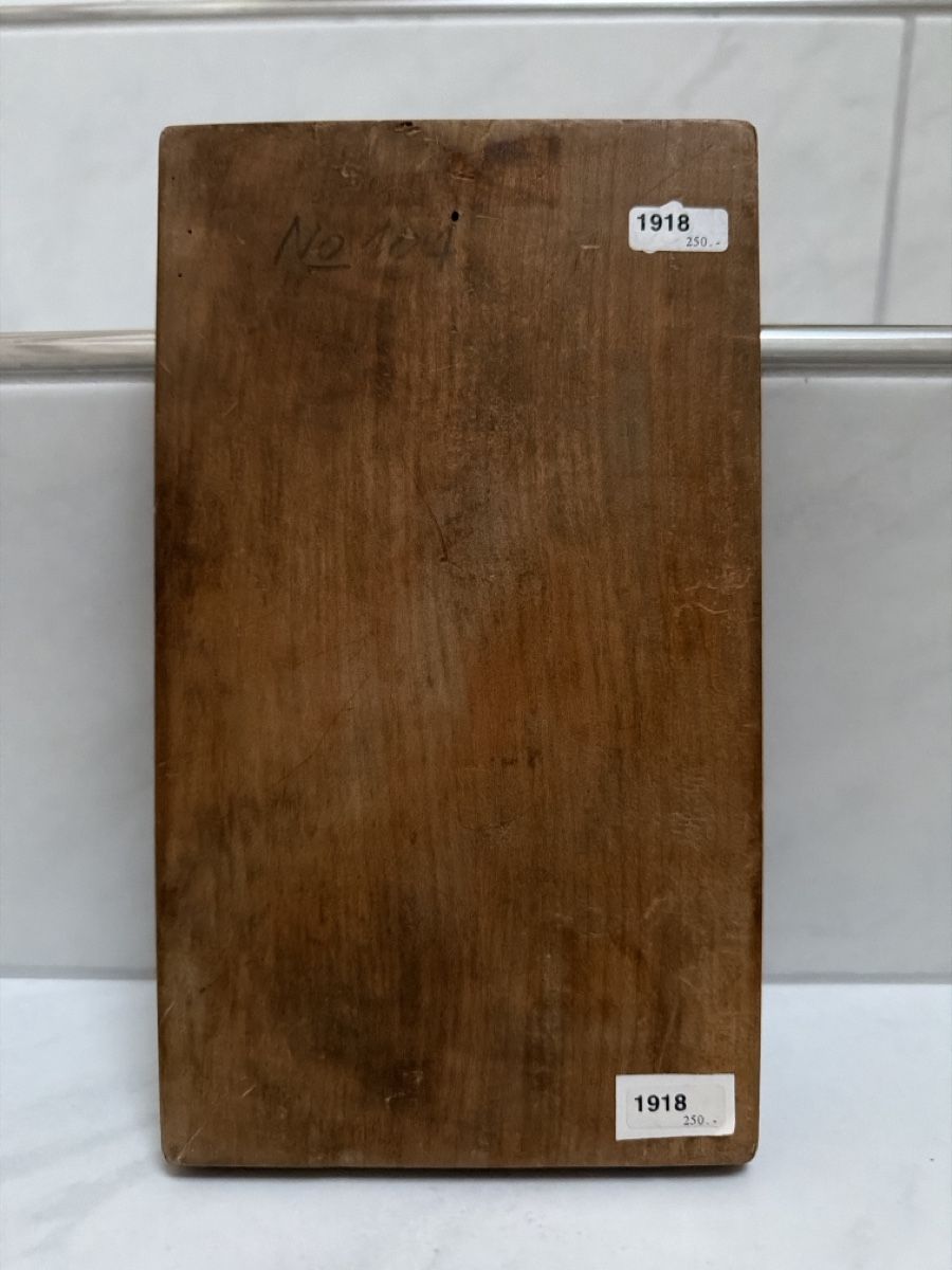 Teglie da forno: Altes Holzbackmodel, Gebäckmodel. Bär. 1918. – Usato da Biberist venduto da Momo33 2