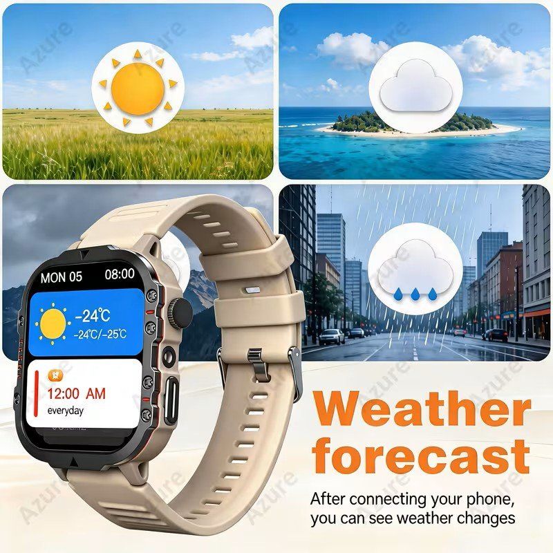 Smartwatch: Smartwatch mit grossem Bildschirm – Nuovo e nell'imballaggio originale da Bern venduto da Prasolux 1