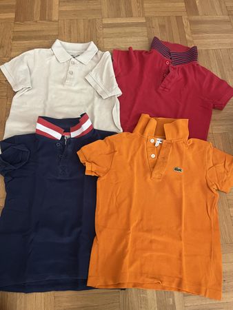 Lot de polo 116cm 