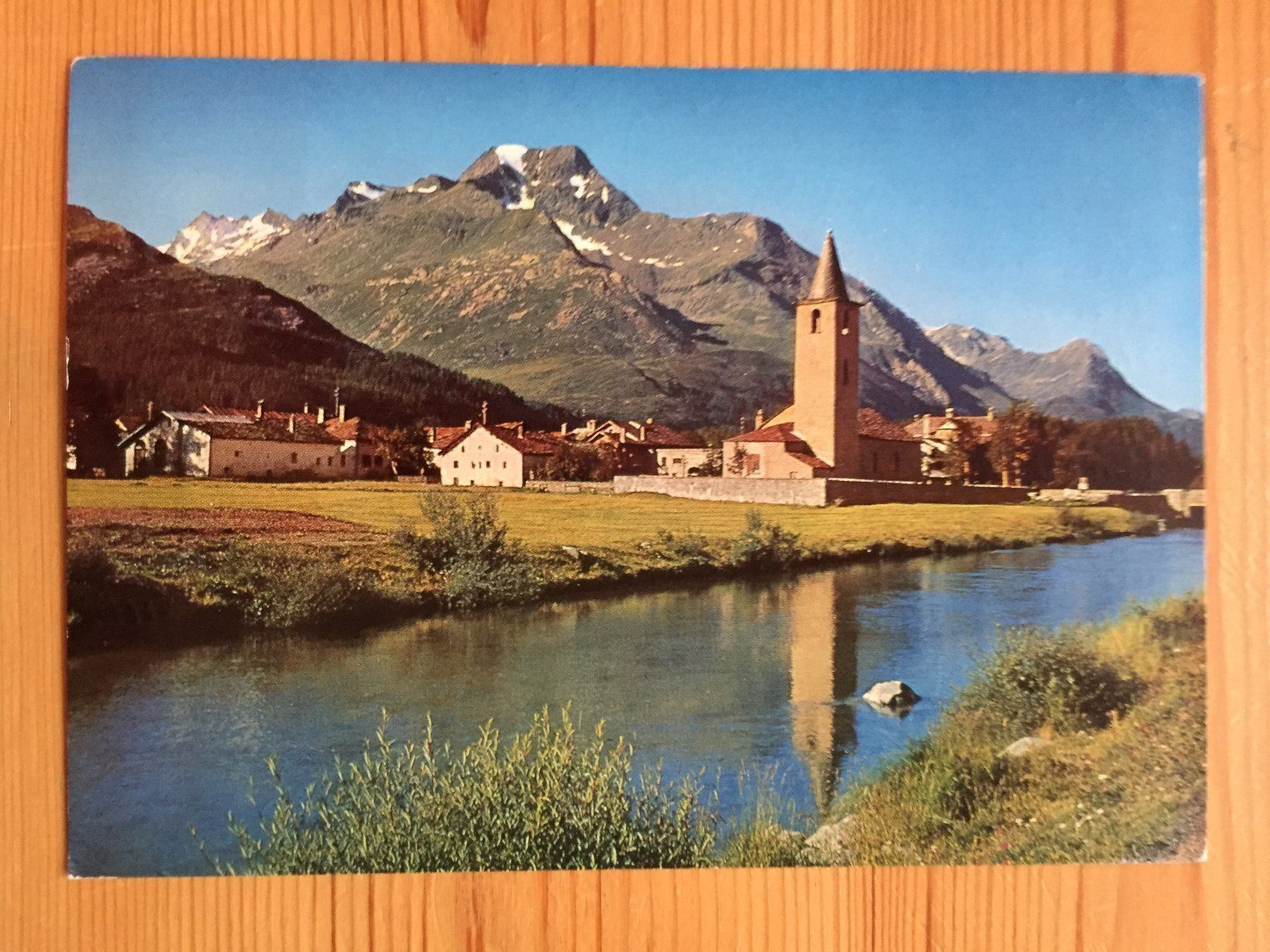 Cartoline postali: Sils-Baselgia - AK 1978 – Usato da Oberuzwil venduto da Henri09