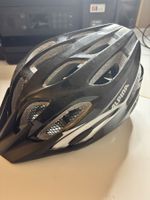 Fahrradhelm Alpina schwarz weiss gebraucht guter Zustand