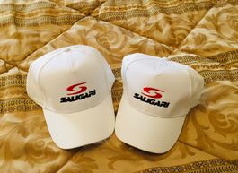 2.stk.Sportkappe „SALIGARI singe 1964 “ NEU !!