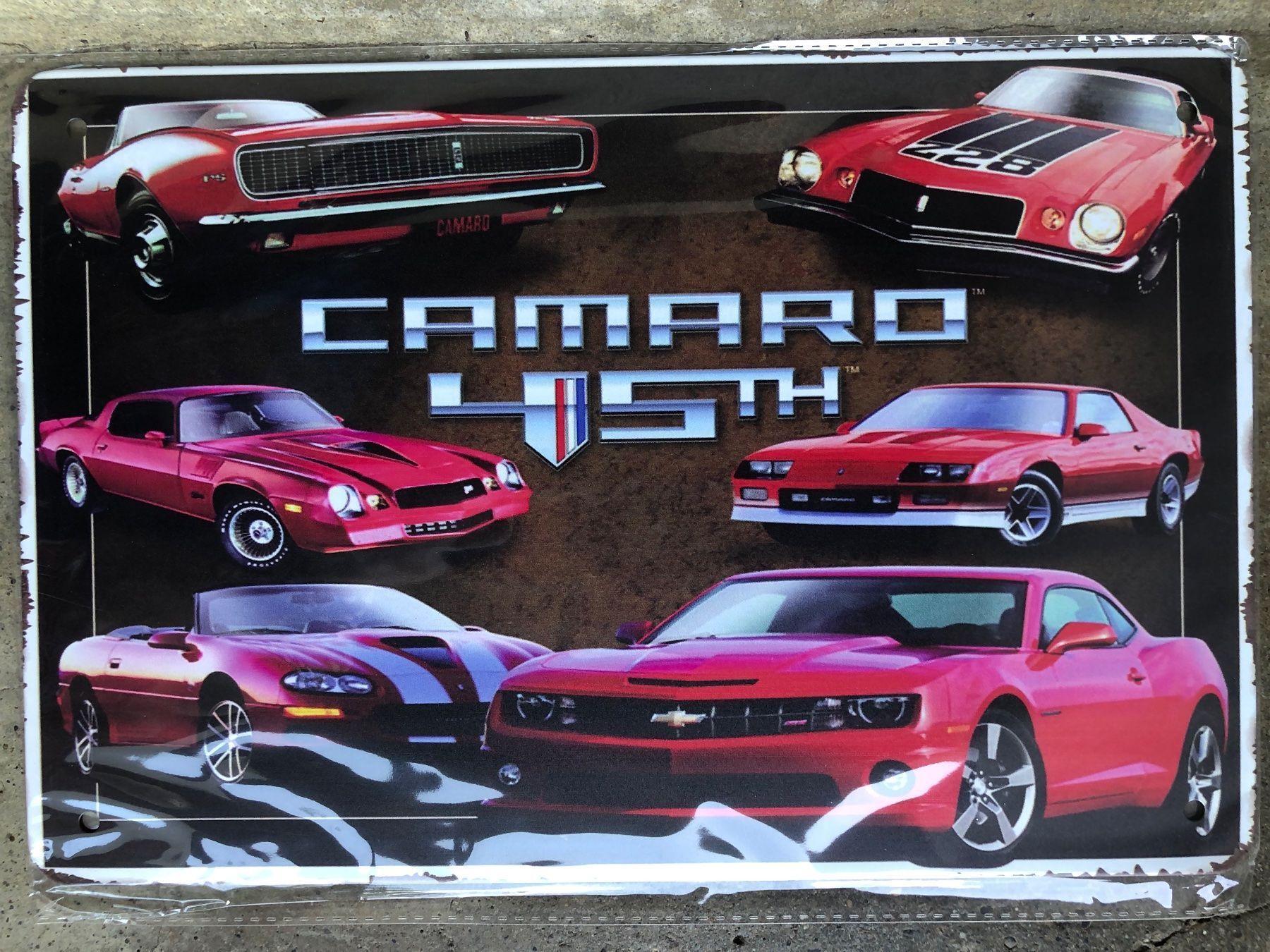 Insegne: Chevrolet gm Camaro 45th v8 – Nuovo (secondo la descrizione) da Reinach AG venduto da rares75