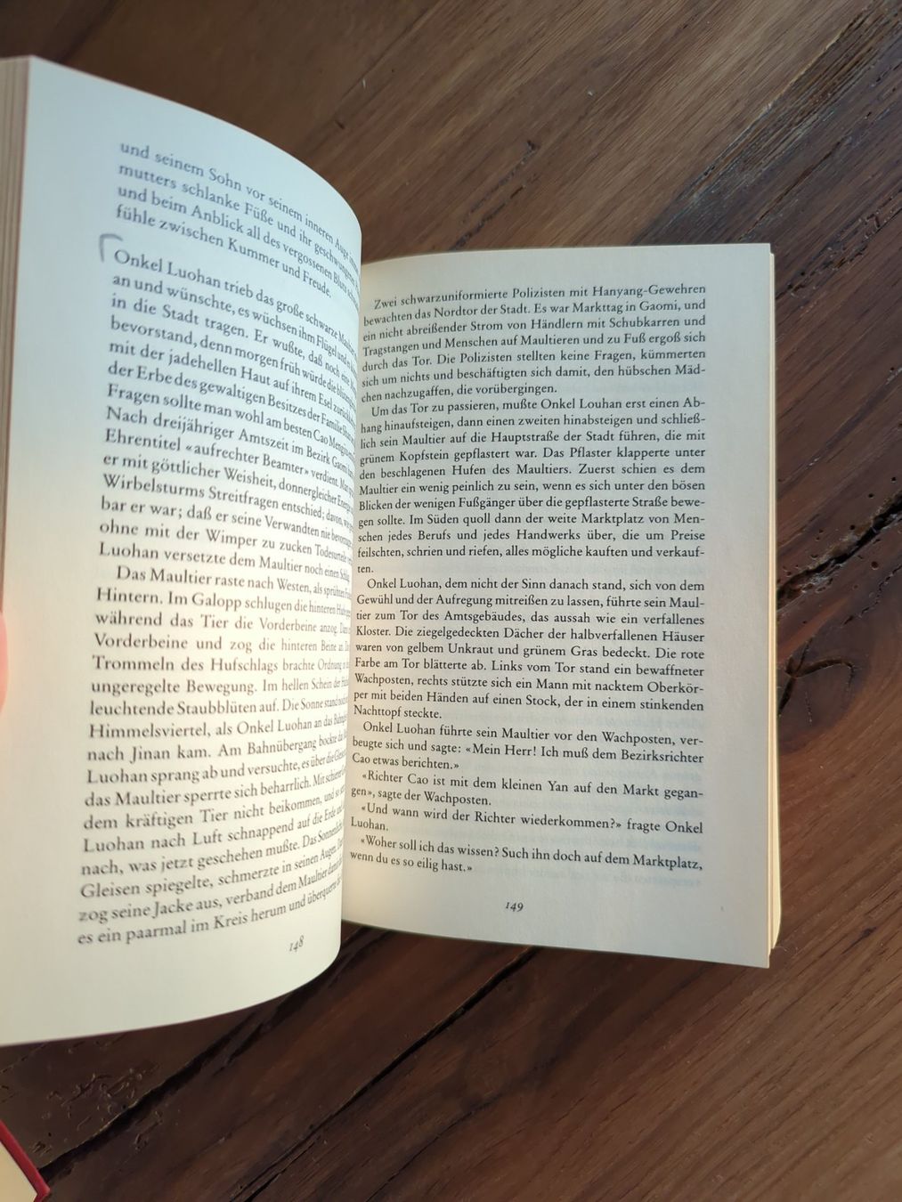 Libri: Mo Yan: Das rote Kornfeld/neuwertig – Nuovo (secondo la descrizione) da Zug venduto da sunshinestateofmind 4