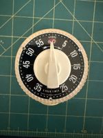 Minuteur de cuisine Smiths 5 heures vintage état usagé