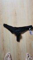 String Tanga schwarz Damen Unterwäsche Grösse S 
