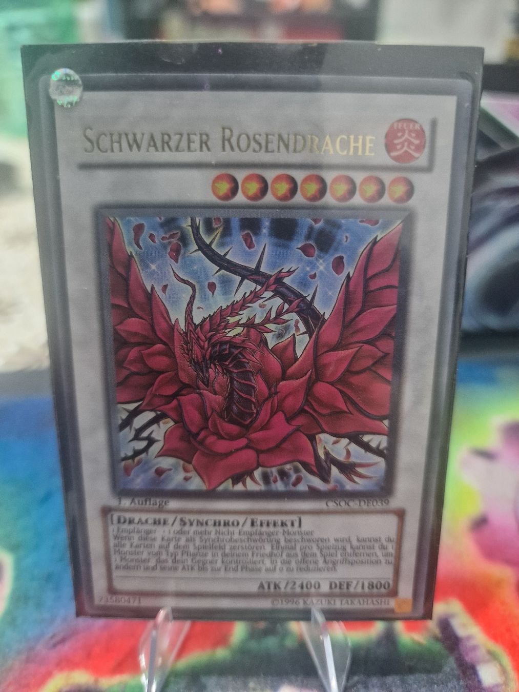 Yugioh Carte collezionabili: Yugioh Schwarzer Rosendrache – Usato da Dietikon venduto da GC-Store