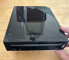 Nintendo Wii Konsole schwarz mit zwei Controllern