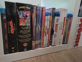verschiedene Zeichentrickfilme