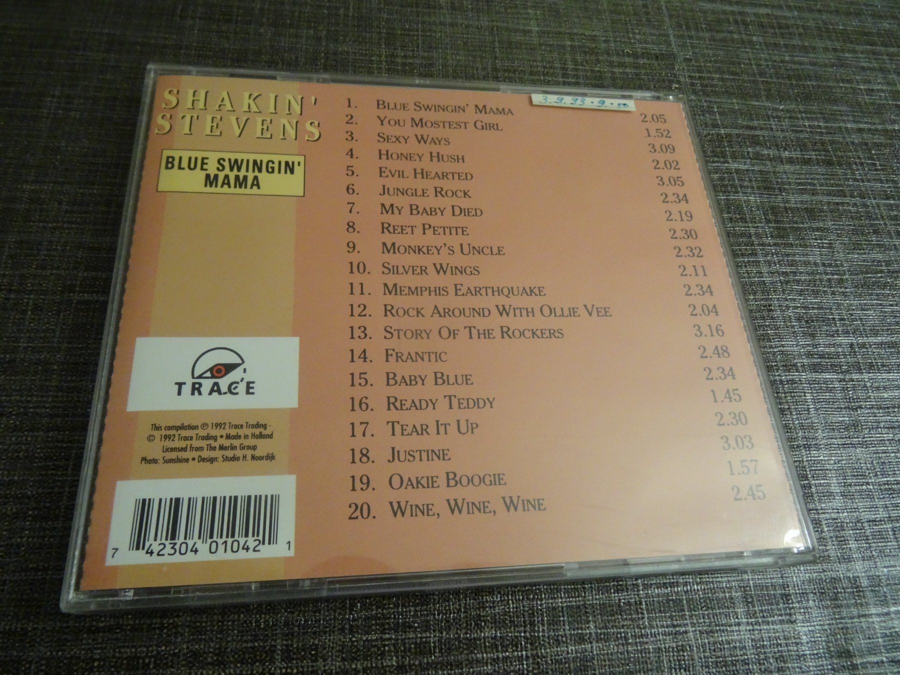 CDs: Shakin Stevens - Blue Swingin Mama CD – D'occasion à Olten par Disc-Ausverkauf 1
