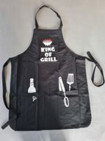 Schwarze Grill Schürze (neu)