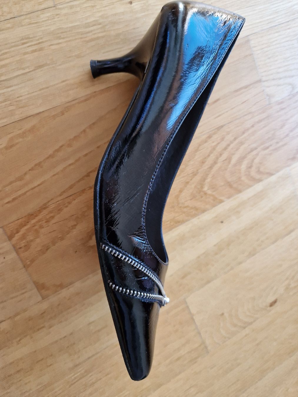 Scarpe da donna: Escarpins noirs cuir – Usato da Genève venduto da celima48 4