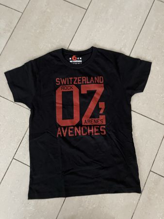 T-shirt noir Rock Oz'Arenes Avenches Suisse taille Le 