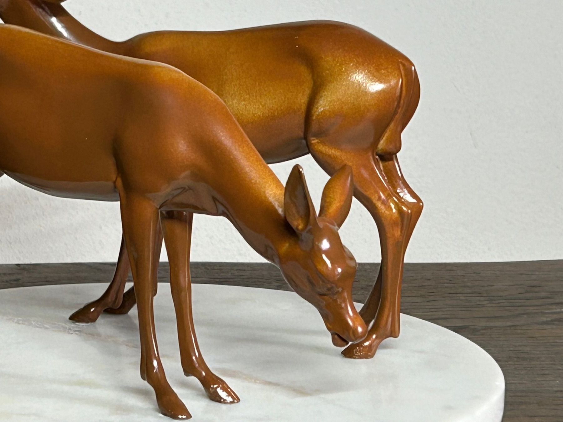 Sculture & Statue: Antilopen - Paar aus Régule / Bronze - Ersatz – Nuovo (secondo la descrizione) da Rocourt venduto da Vijay02 3