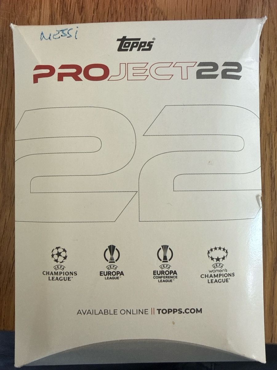 Topps Carte collezionabili: Lionel Messi Topps Project 22 – Nuovo (secondo la descrizione) da Grabs venduto da EDU2026 2