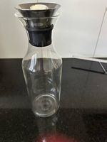 Lunasol Glaskaraffe 1.5 Liter mit Edelstahl-Deckel