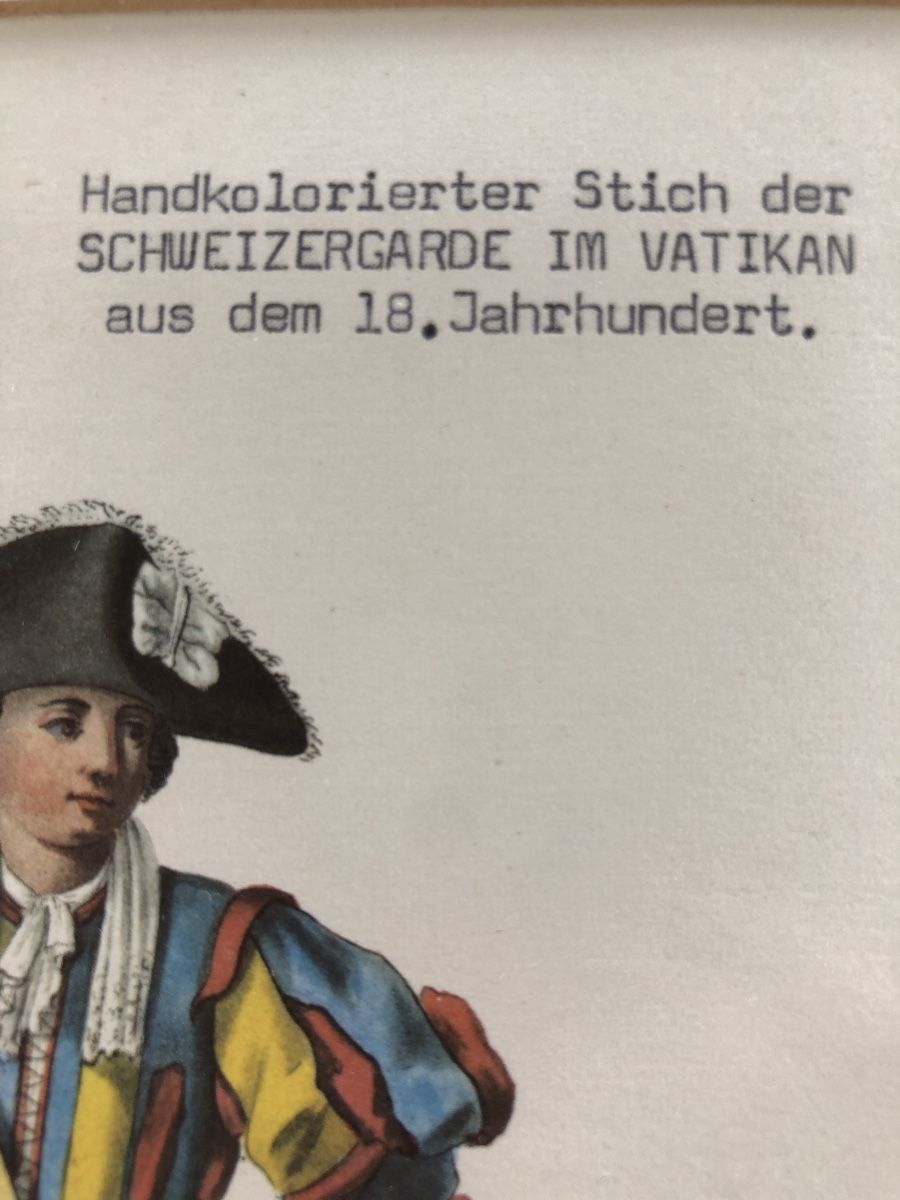 Incisioni: handkolorierte Stiche  4 Stück – Usato da Laufen venduto da woody9 5