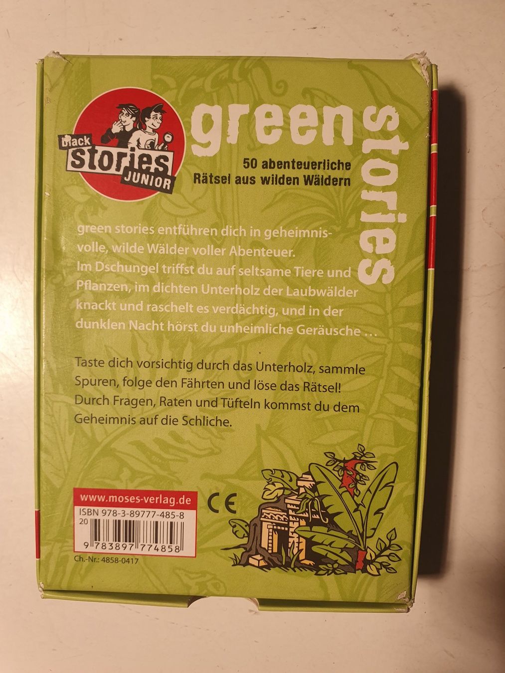 Giochi: Rätselkartenset Green Stories – Usato da Zürich venduto da loosebone 1