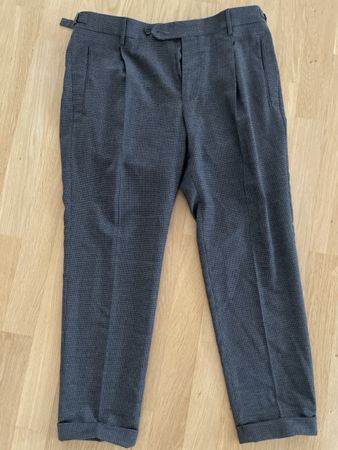 Berwich Wollhose in grau, Grösse 50