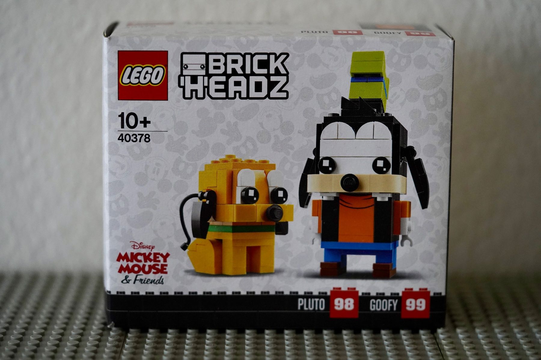 Lego Baukästen: Lego 40378 Brick Headz Pluto & Goofy - OVP! – Neu und originalverpackt aus Zug von High-5