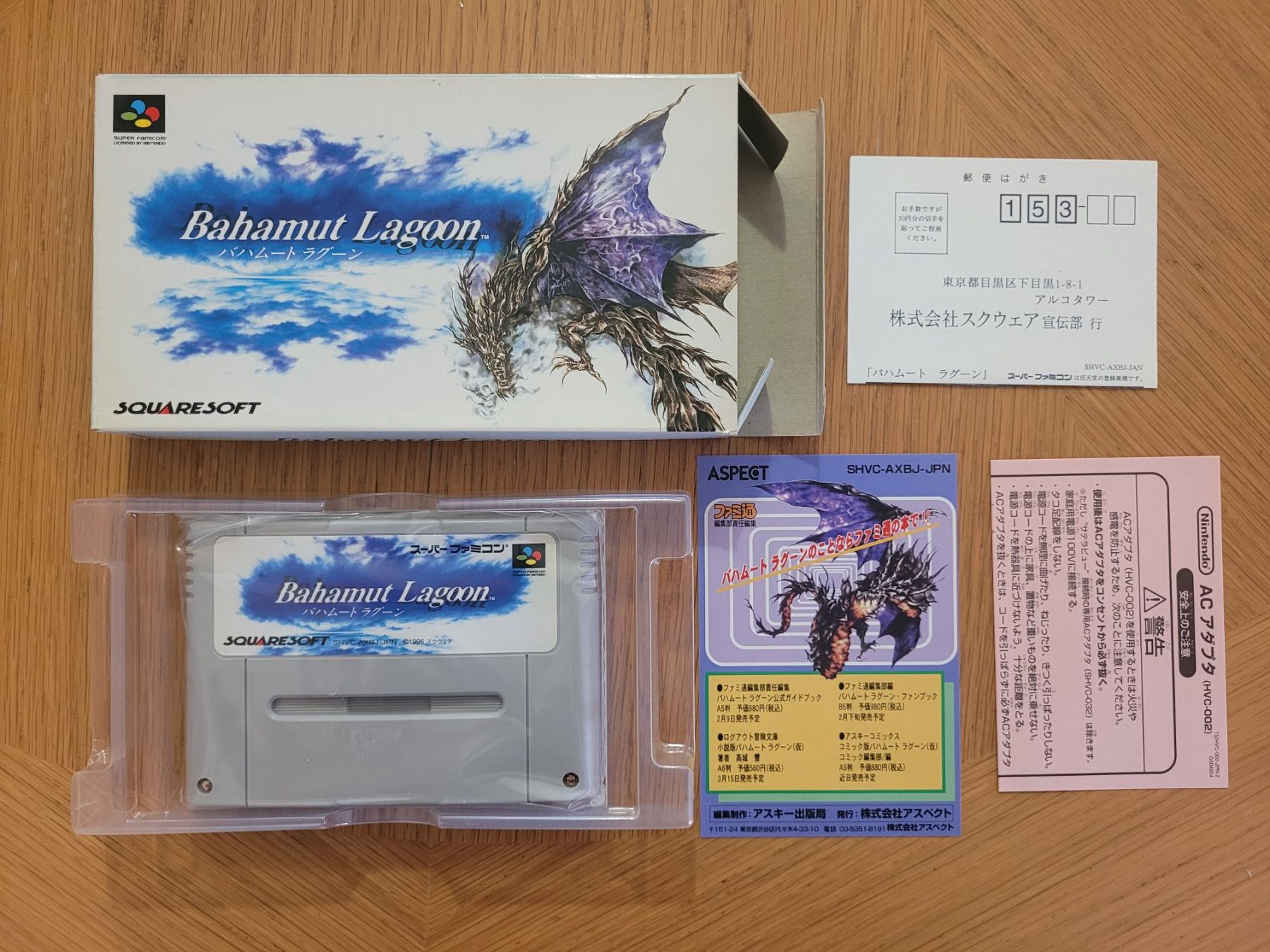 Nintendo Giochi: Bahamut Lagoon SNES Super Famicom Japan – Usato da Münchenstein venduto da danytlaw 2