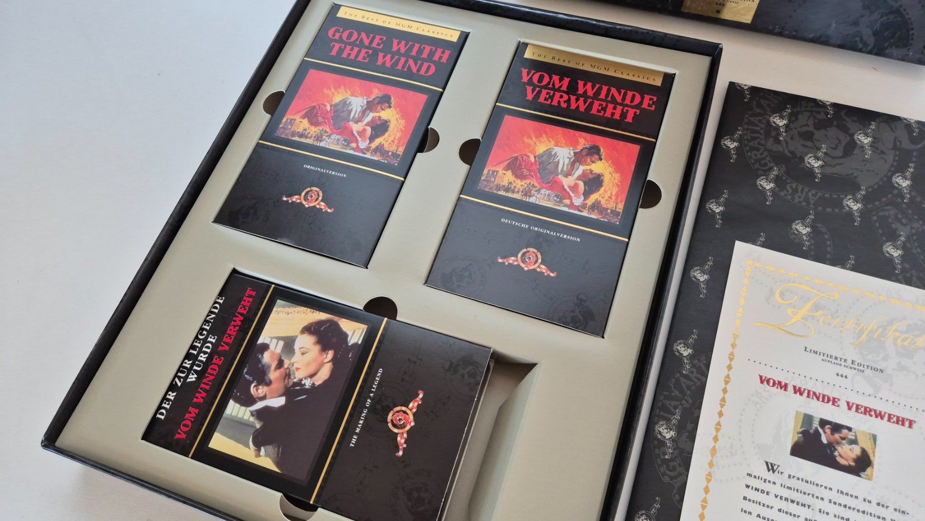 Toutes les VHS: MGM Classics VHS - Vom Winde verweht - Limitierte Edition – D'occasion à Bassersdorf par retrolab 1