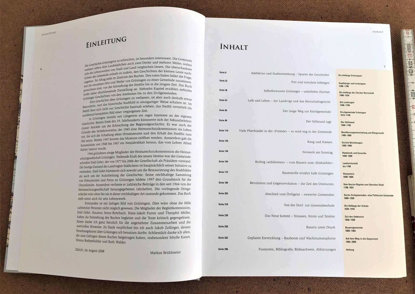 Libri: Geschichte Grüningen – Usato da Uster venduto da htm1 1