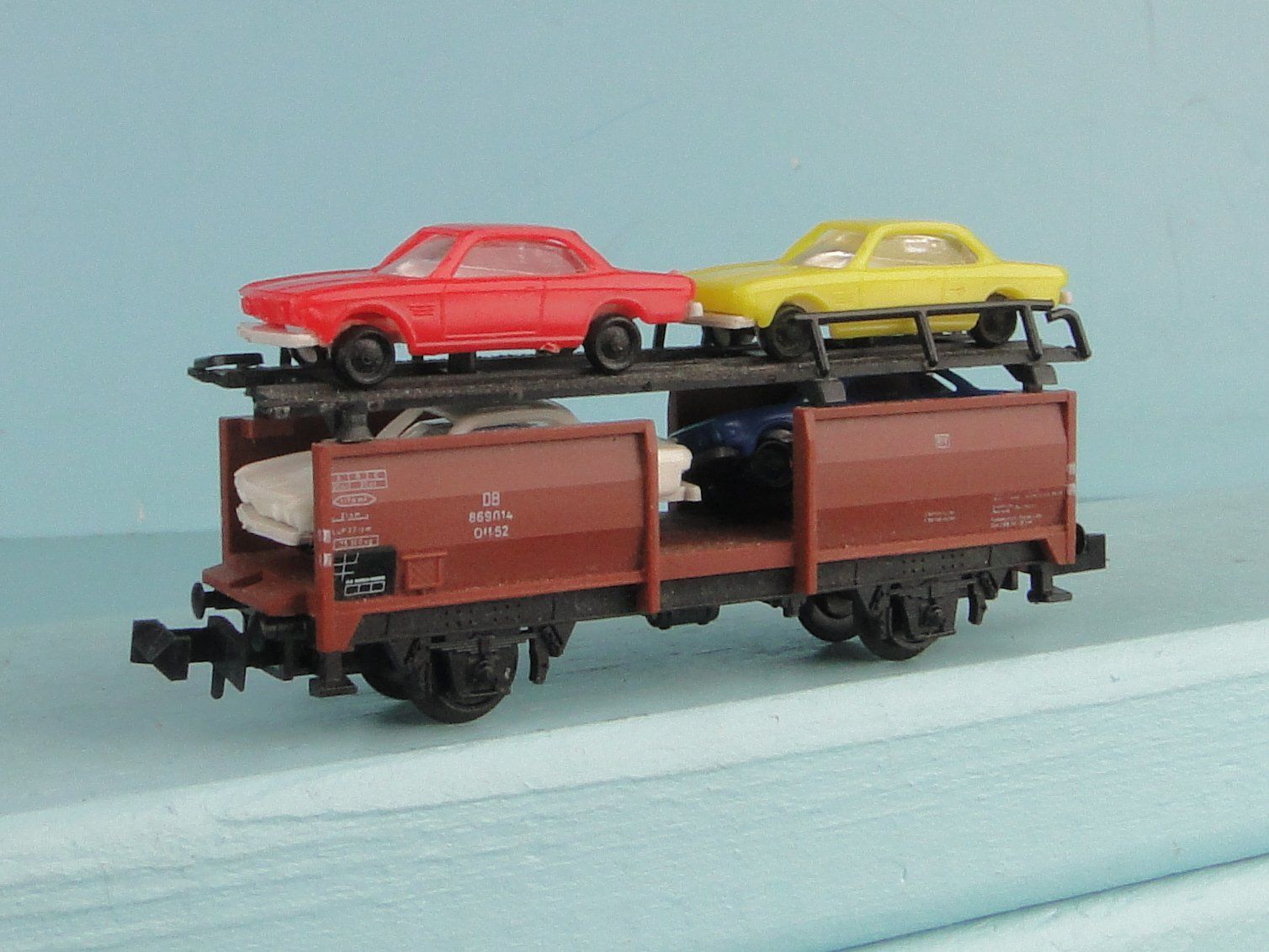 Trix Trains électriques: Minitrix Autotransporter – D'occasion à Bülach par Albitrain