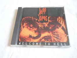 CD Metal Trash Rarität - Deep Jones - welcome to hell 1991