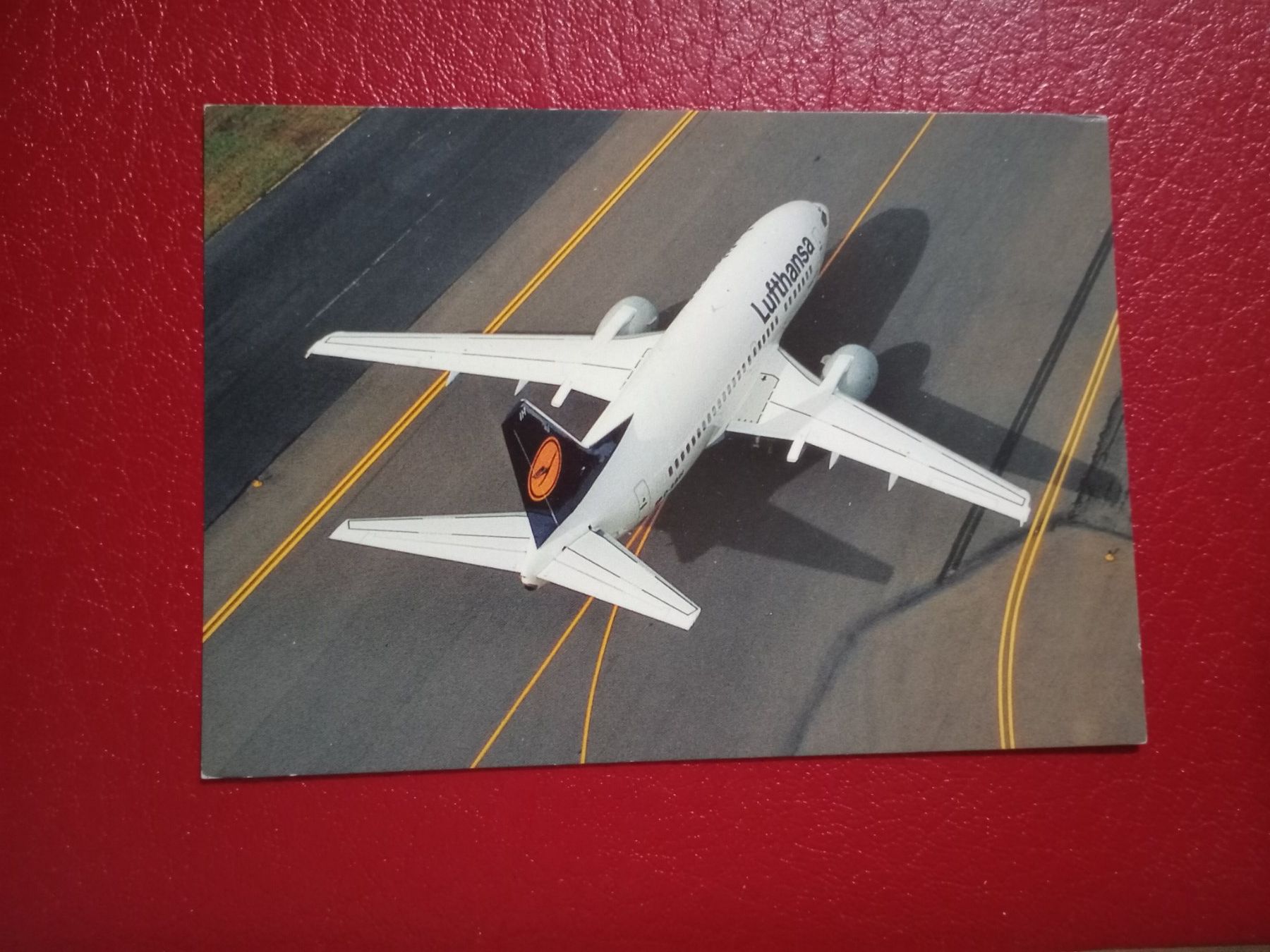 Cartoline postali: AK Flugzeug Lufthansa Boeing 737-500 – Usato da Küttigen venduto da Melisch1000