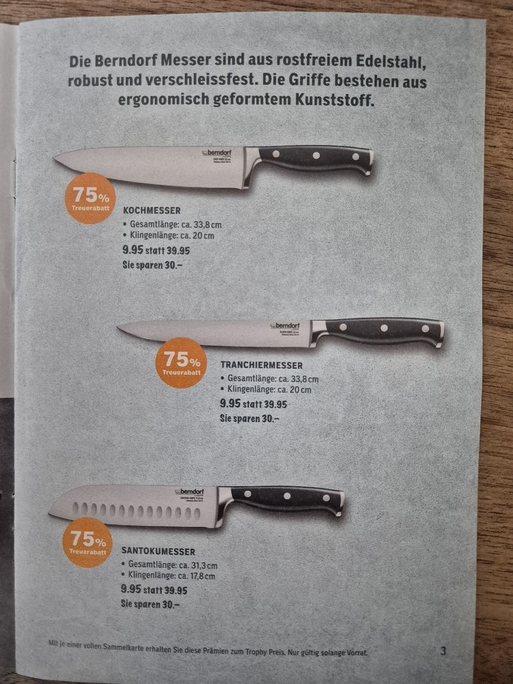 Coop Sammelmarken & -punkte: Coop Neue TROPHY Küche  1 volle Karte – Neu und originalverpackt aus Steffisburg von Mallekobold 1